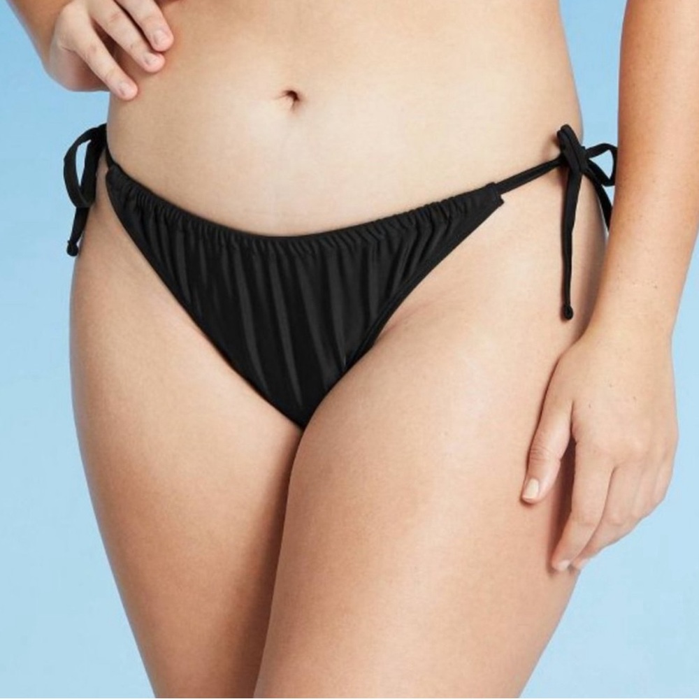 Xhilaration high leg scoop waist bikini bottom XL